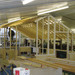 Glasshouse under construction