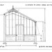 A 3/4 Span Cross section drawing