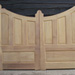 Iroko Panelled Gates